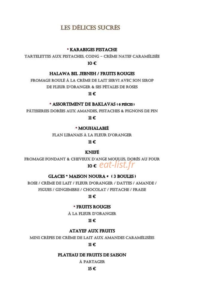 Noura — carte page 8