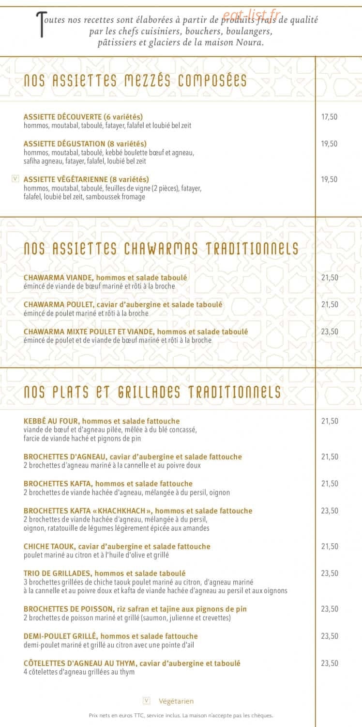 Noura — carte page 1
