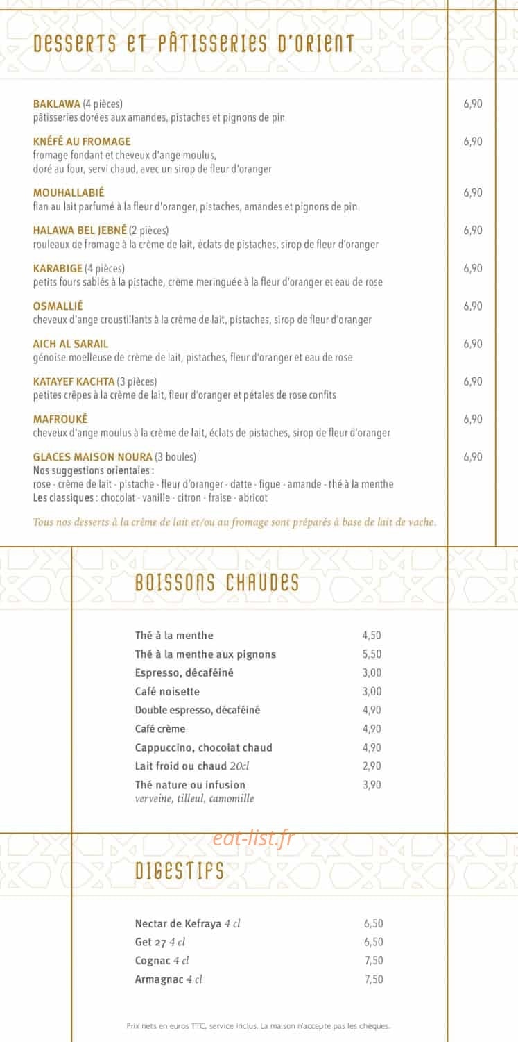 Noura — carte page 4