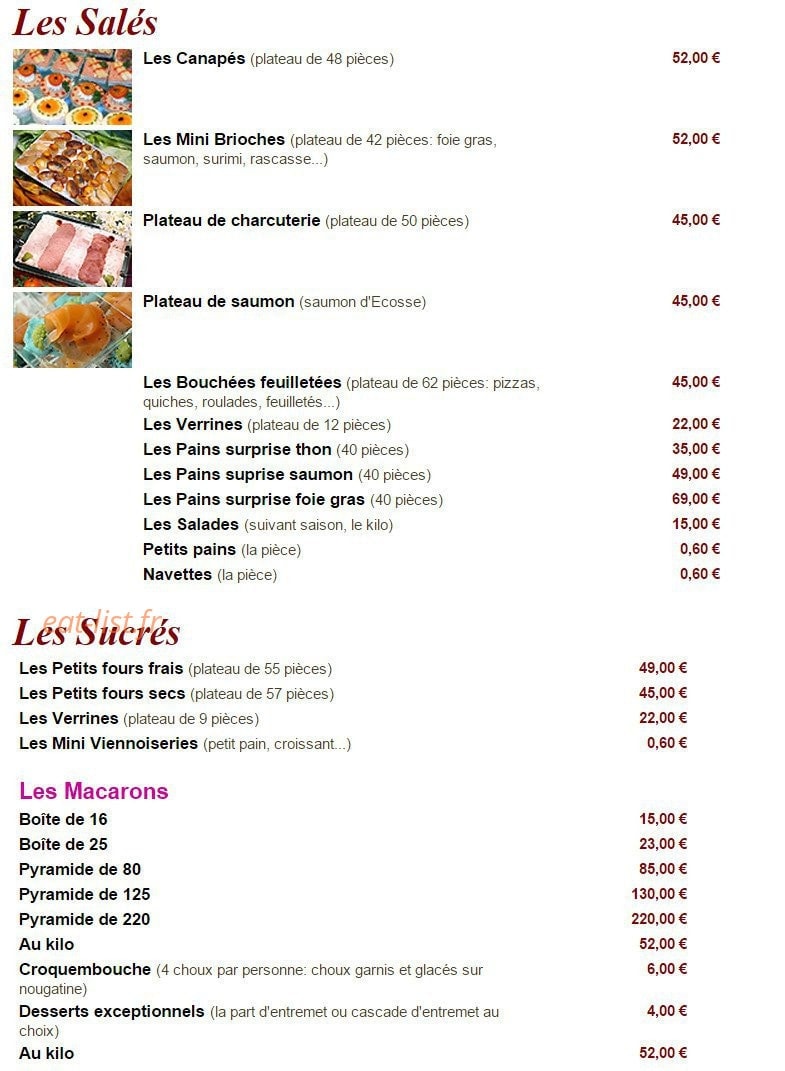 O de Rose — carte page 2