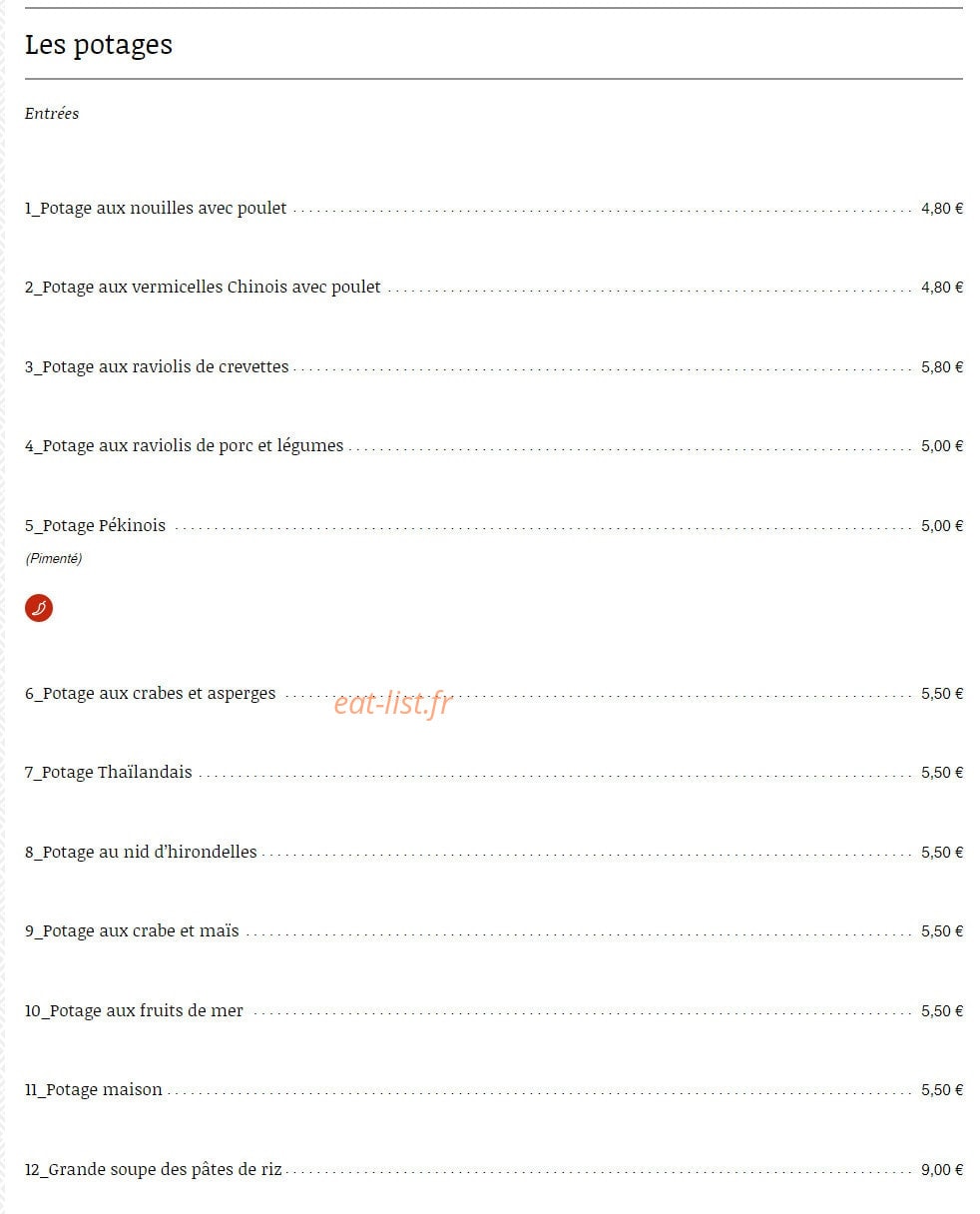Pavillon de Jade — carte page 3