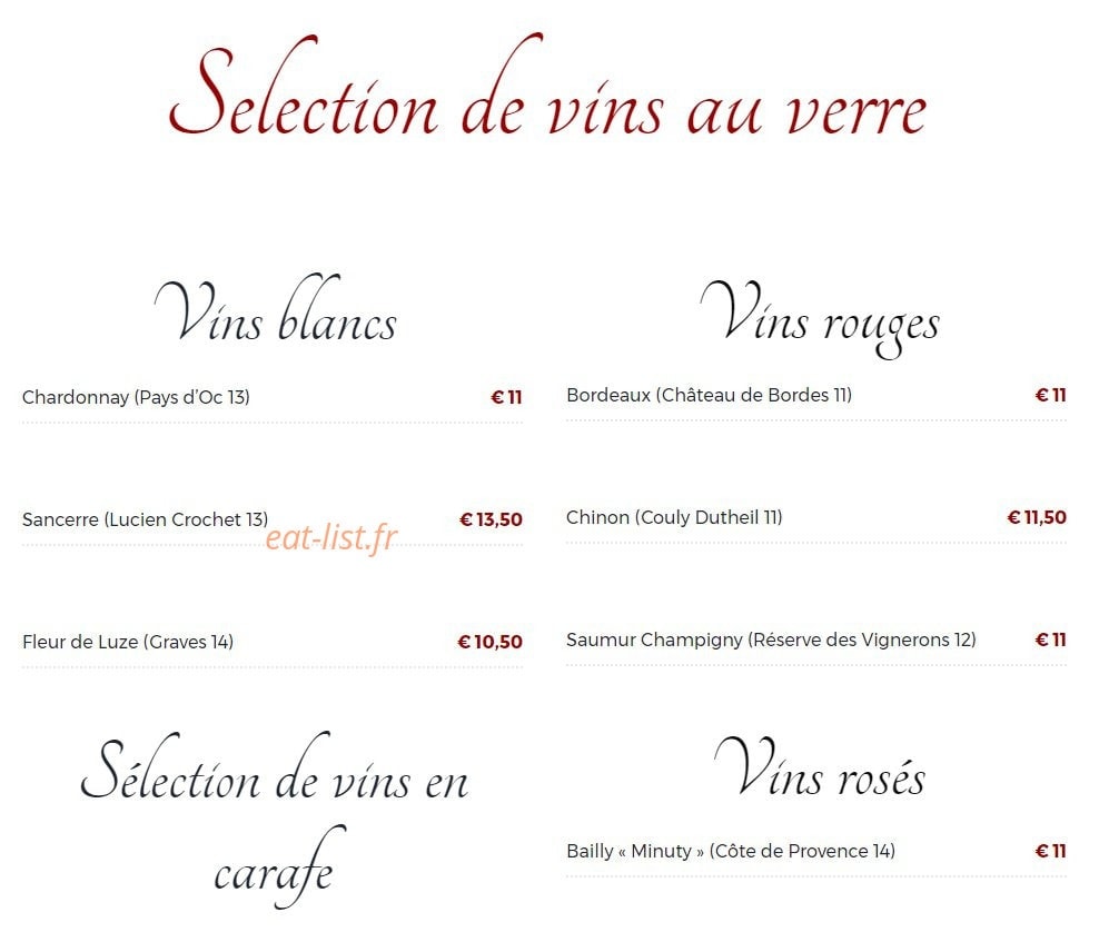 Pavillon Des Princes — carte page 2