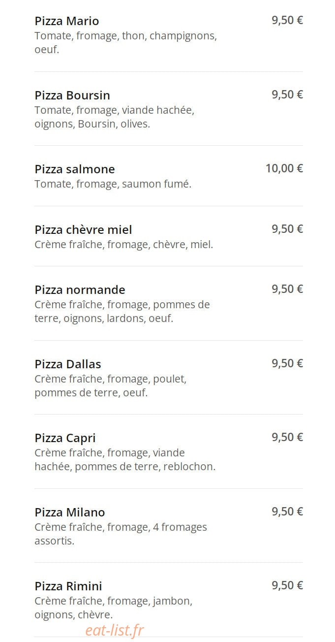 Pizza Mario — carte page 5
