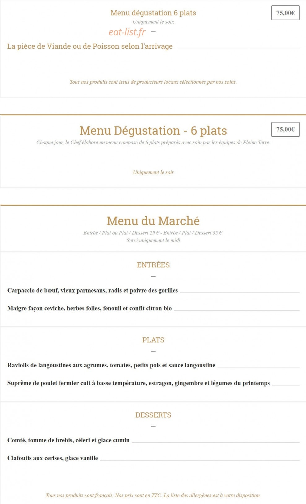 Pleine Terre — carte page 2