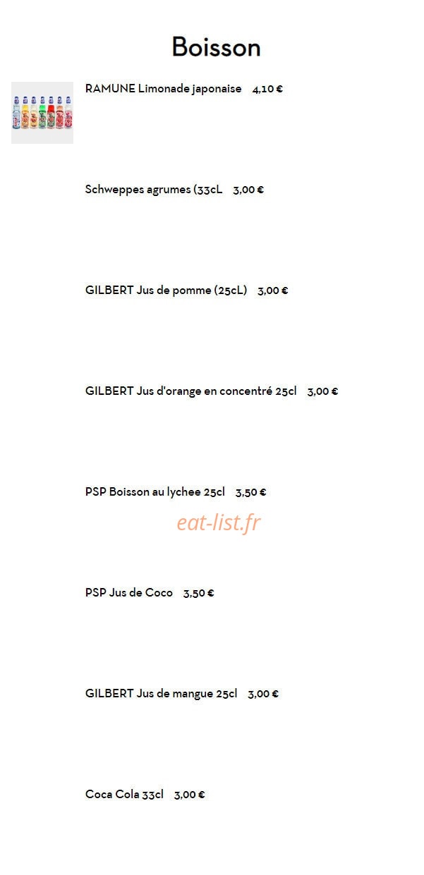 Resto Yummy — carte page 23
