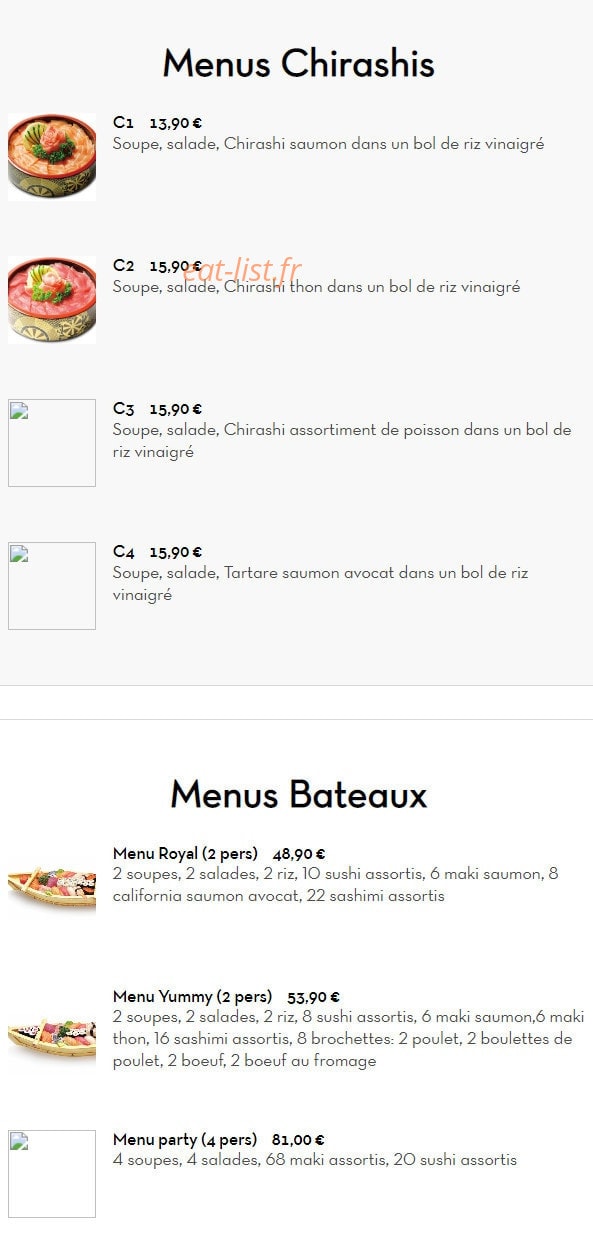 Resto Yummy — carte page 18