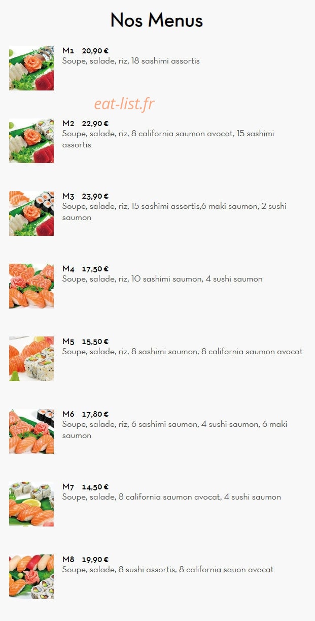 Resto Yummy — carte page 14