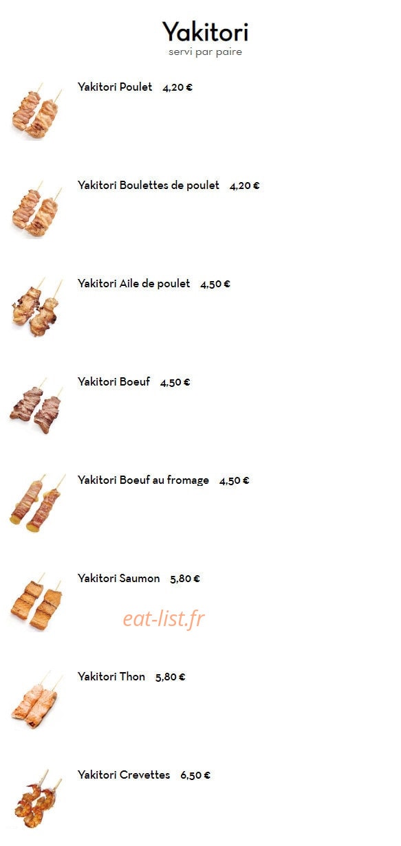 Resto Yummy — carte page 12