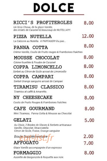 Ricci  Passy — carte page 10