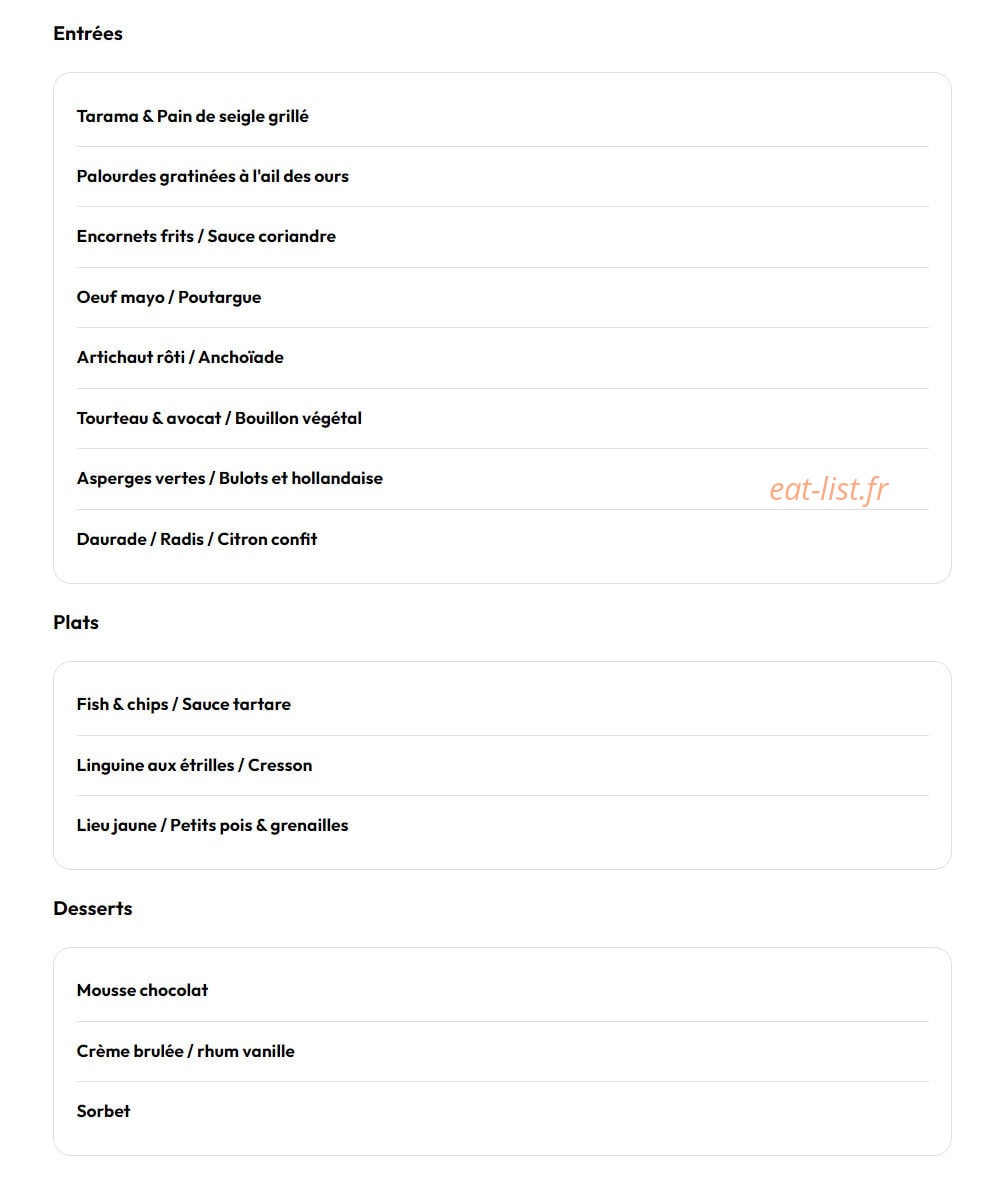 Sables — carte page 1
