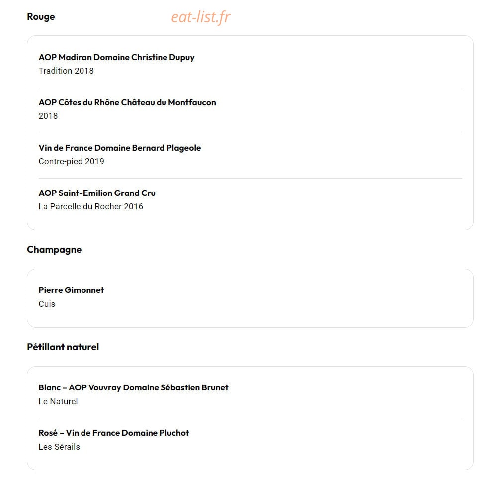 Sables — carte page 3