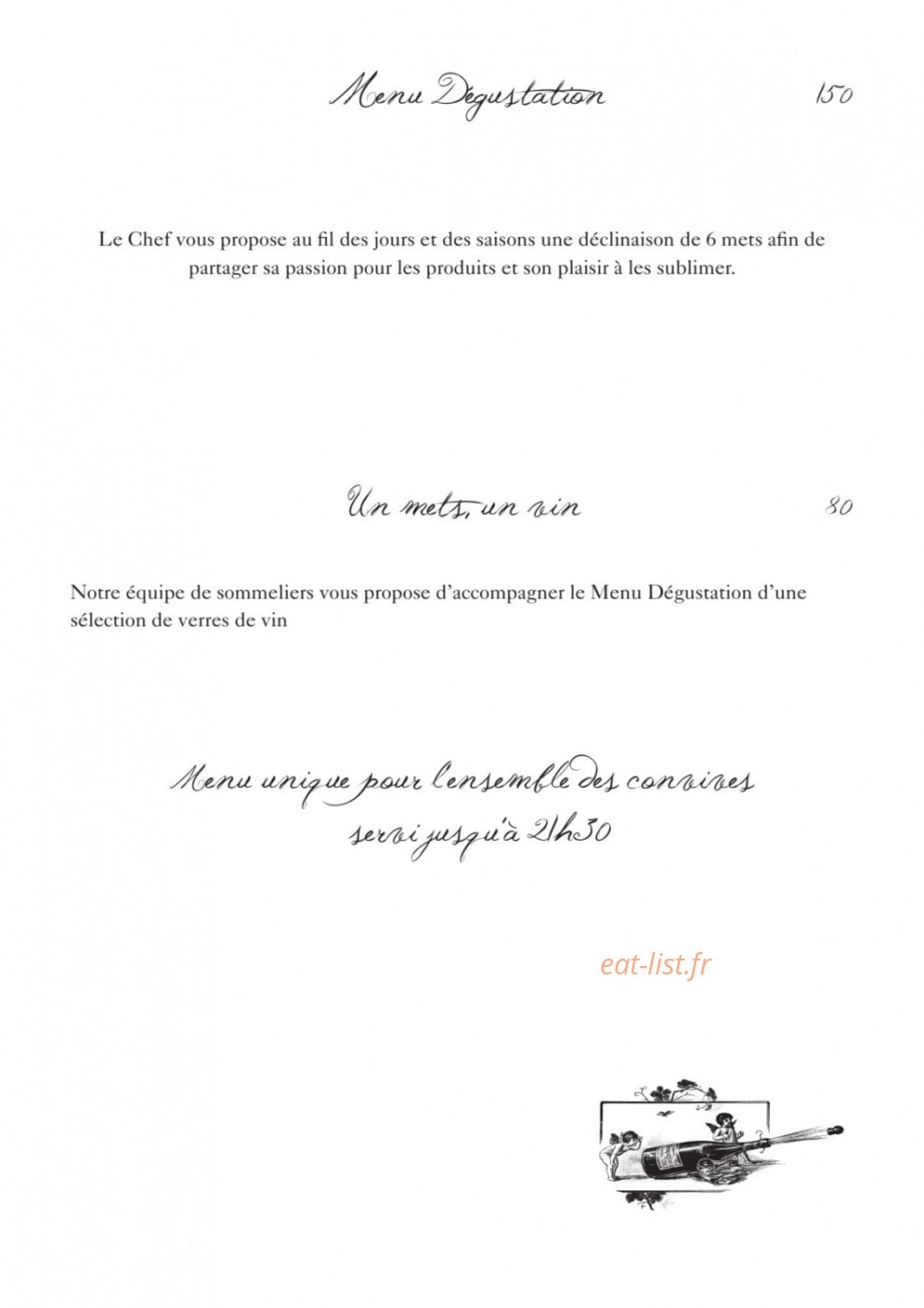 Saint James Paris — carte page 2