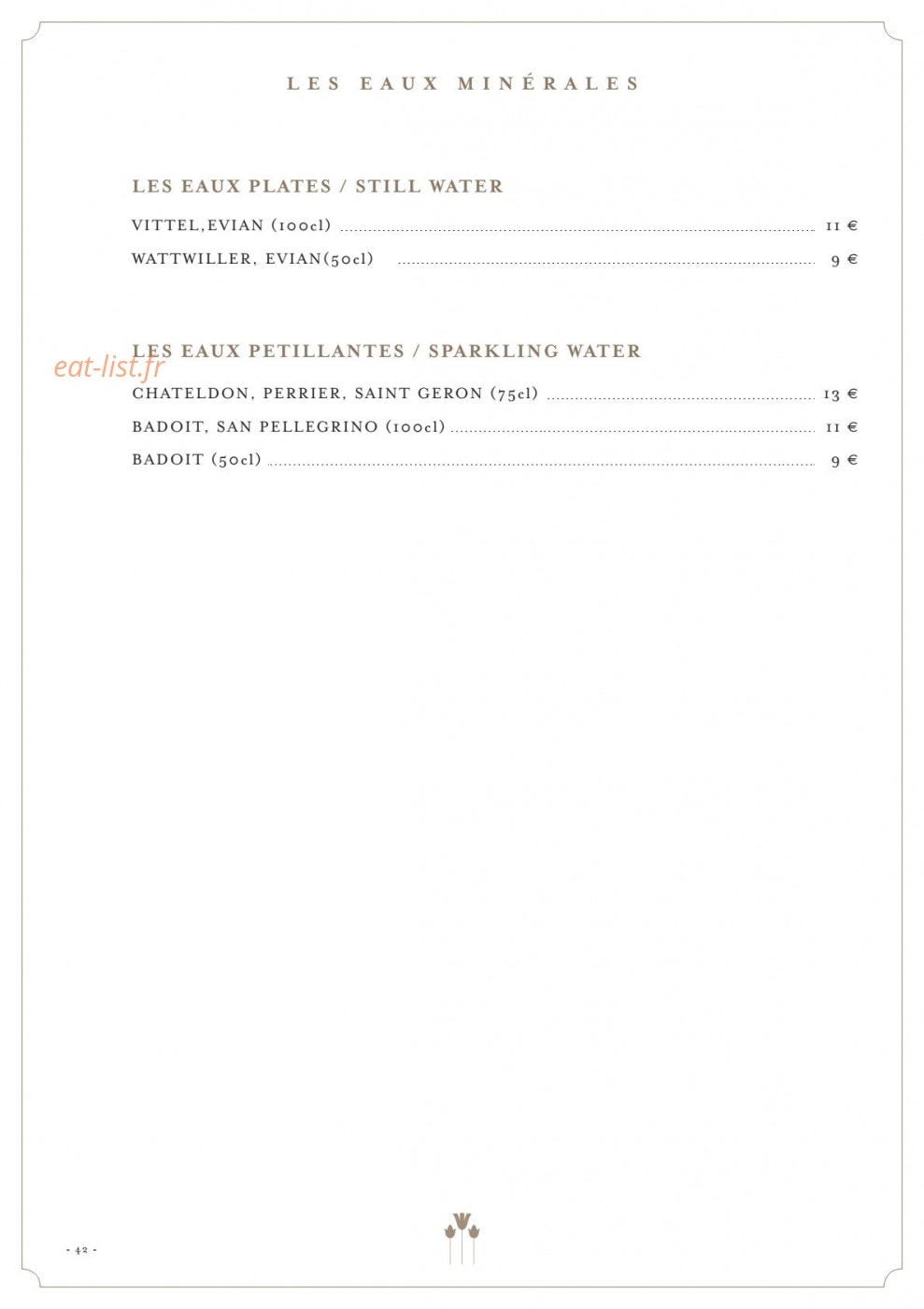 Shang Palace — carte page 31