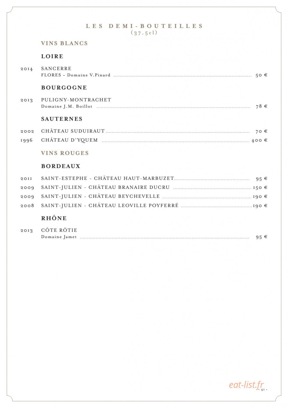 Shang Palace — carte page 30