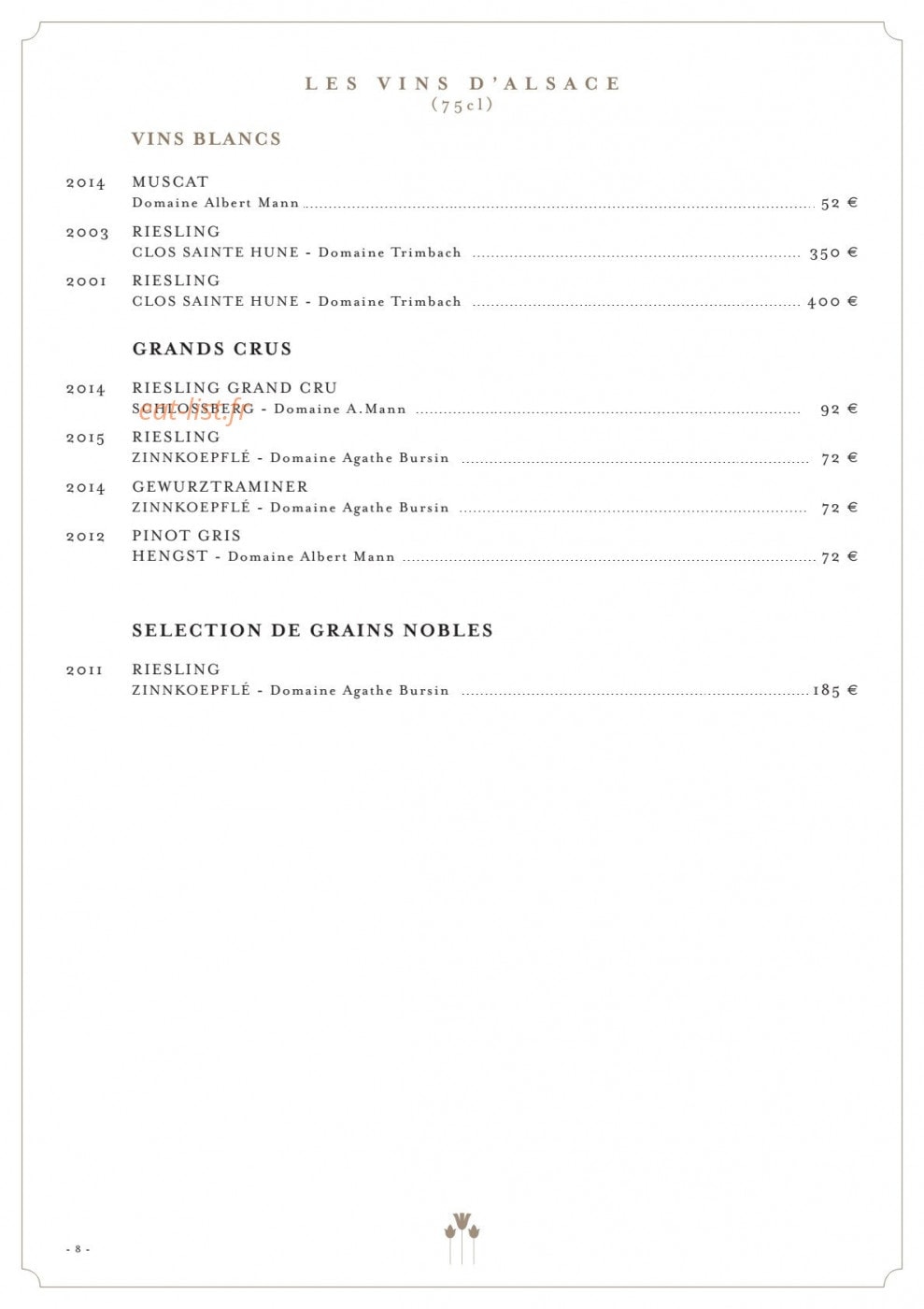 Shang Palace — carte page 22