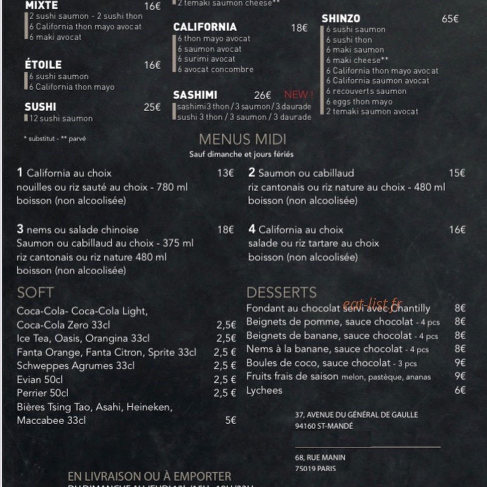 Shinzzo 16ème — carte page 4