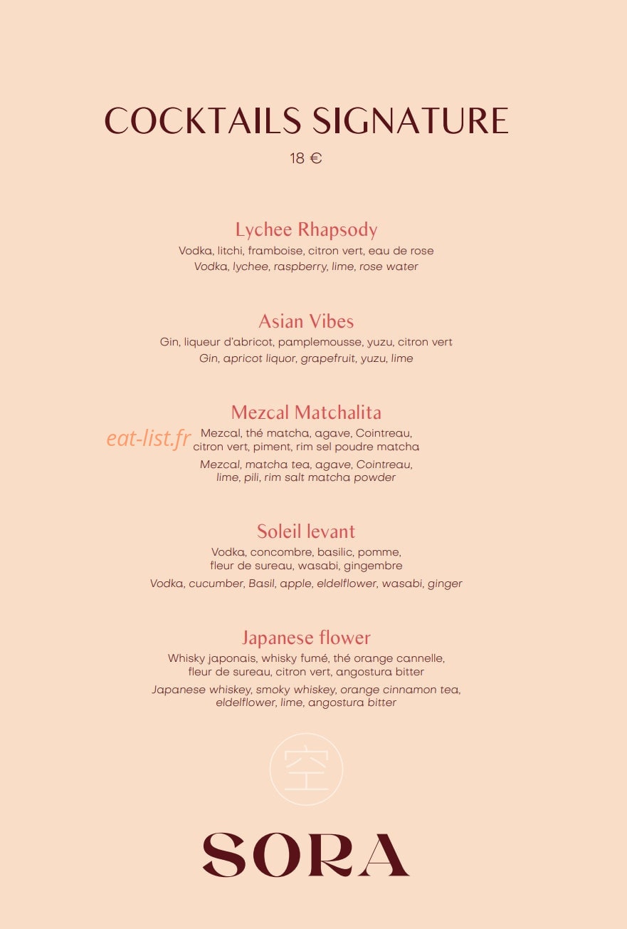 Sora — carte page 6
