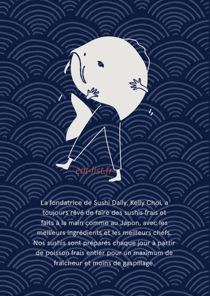 Sushi Daily — carte page 6