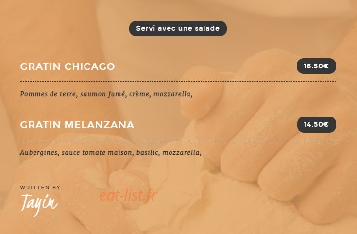 Tayim — carte page 7
