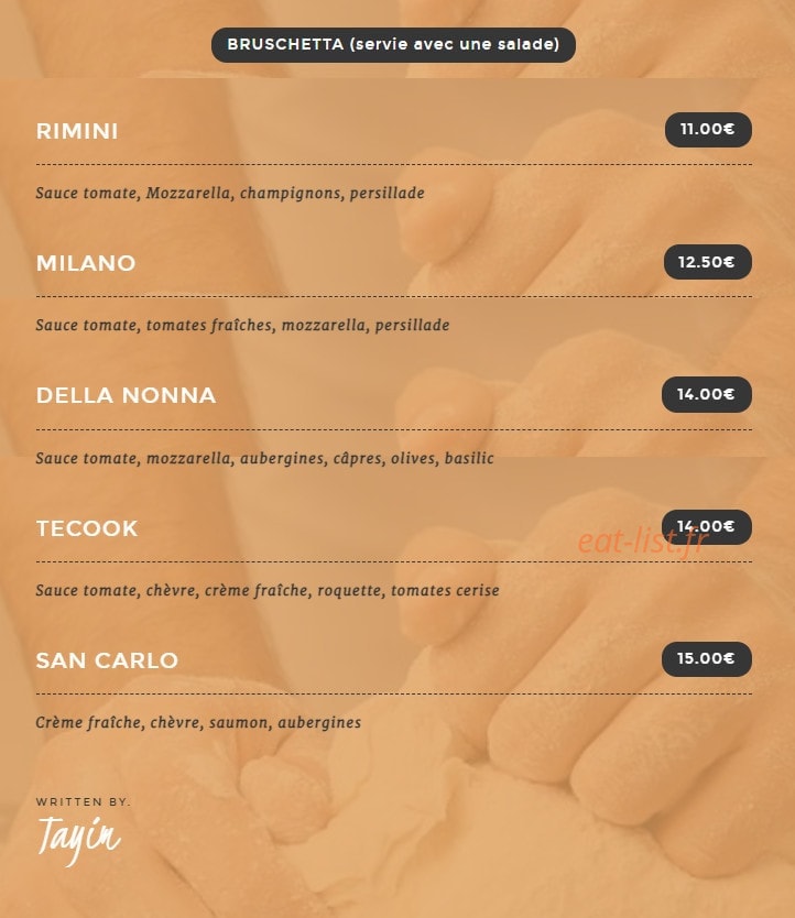 Tayim — carte page 3