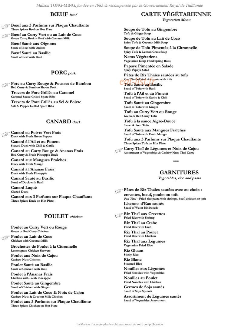 Tong-Ming — carte page 2