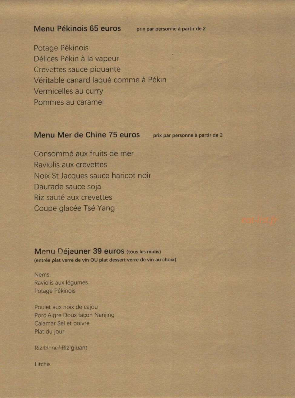 Tse Yang — carte page 5