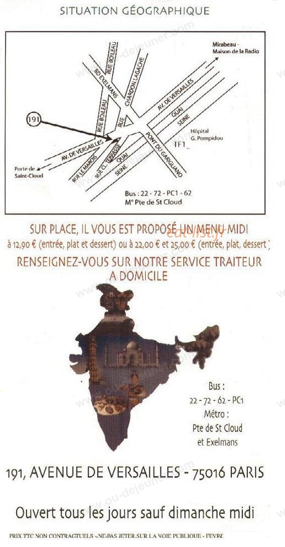 Village de l'inde — carte page 4
