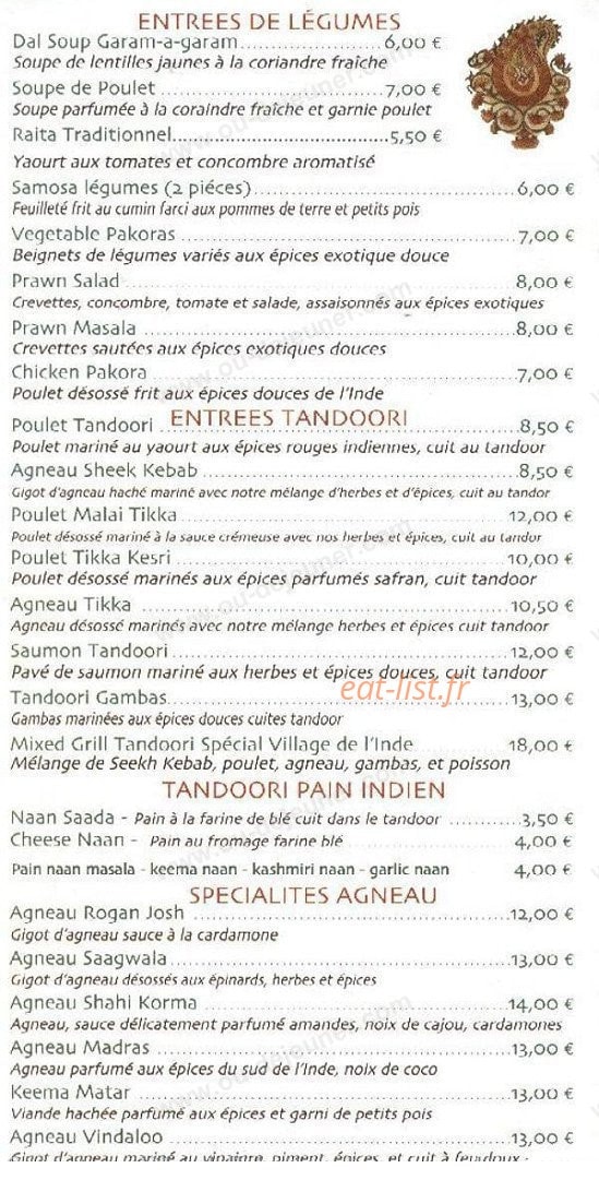Village de l'inde — carte page 2