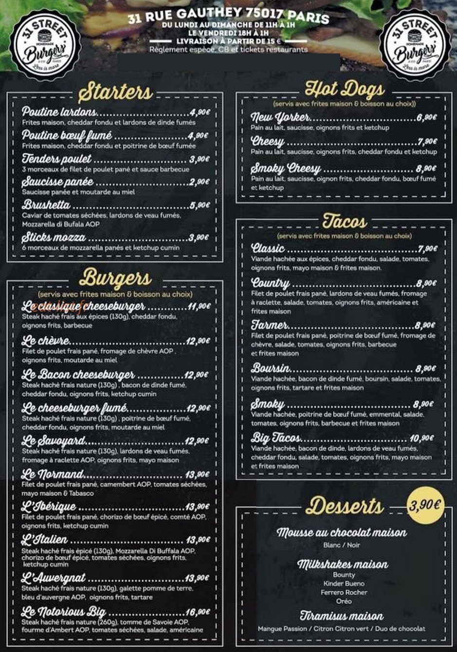 31 street — carte page 3