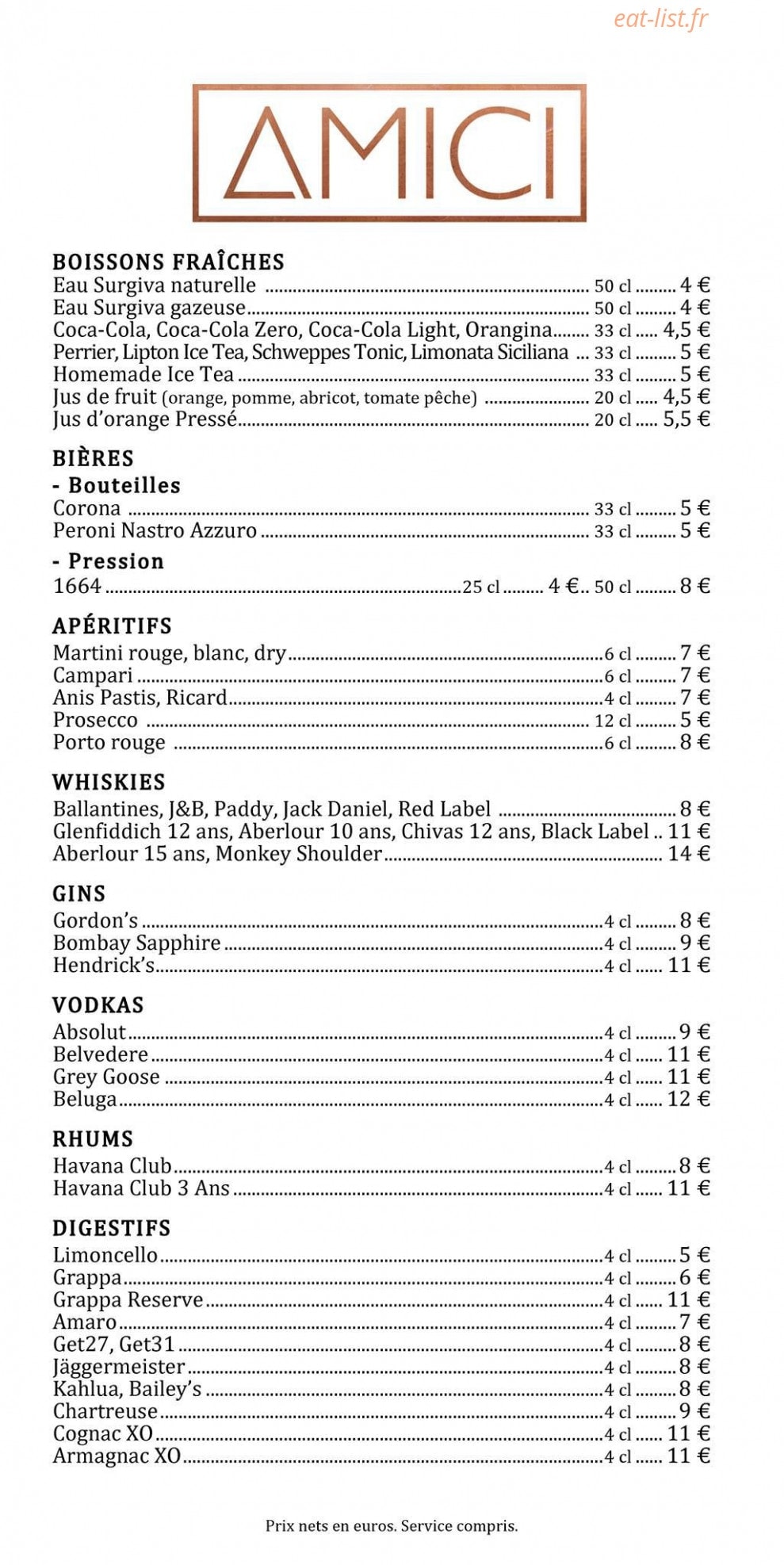 Amici — carte page 3