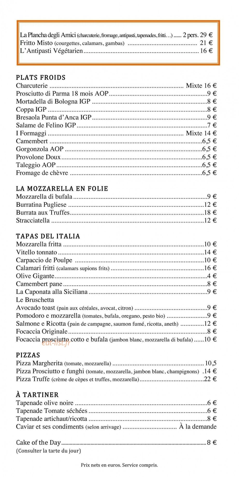 Amici — carte page 1