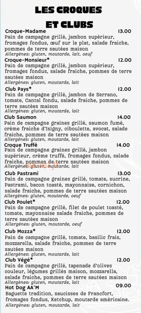 Amis à Mie — carte page 6