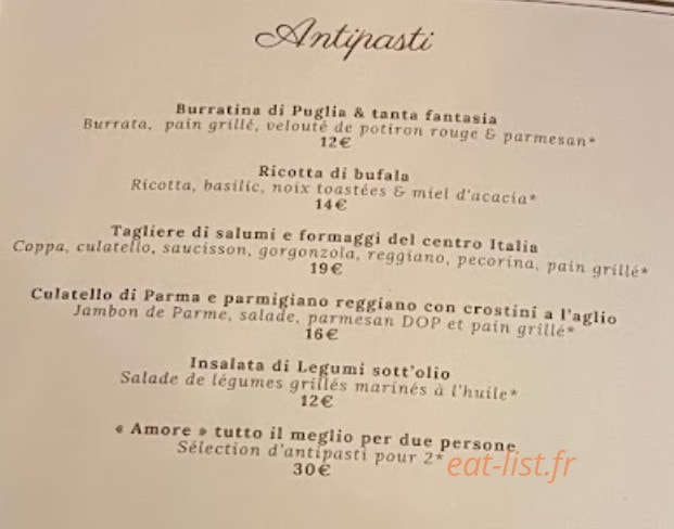 Amore — carte page 2