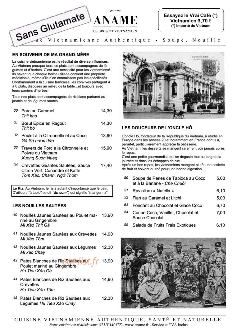 Aname — carte page 2