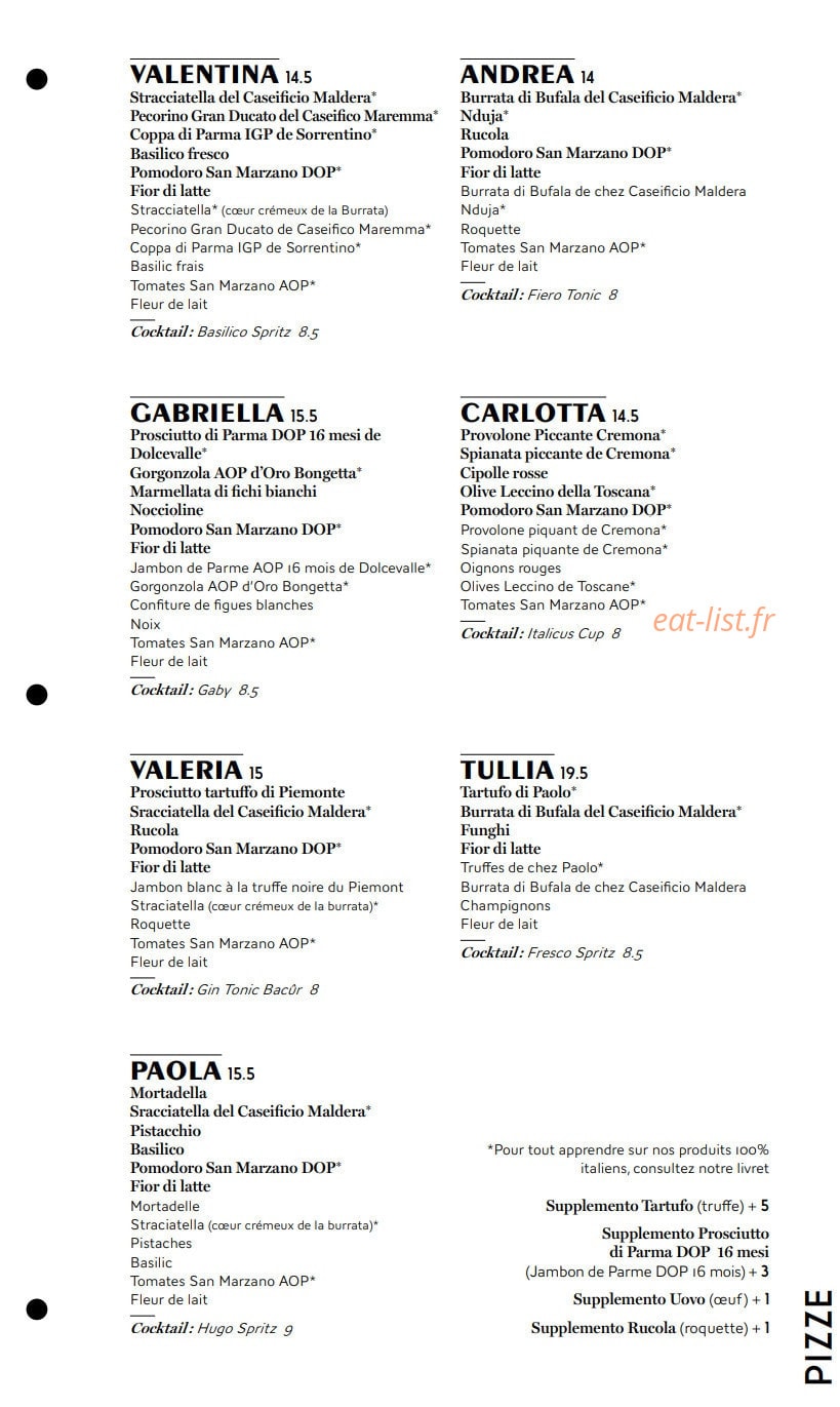 Andrea – Le Clan des Mamma — carte page 4
