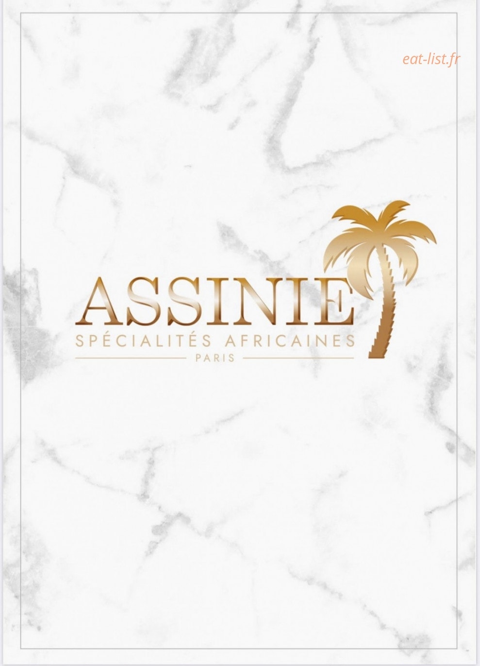 Assinie — carte page 1