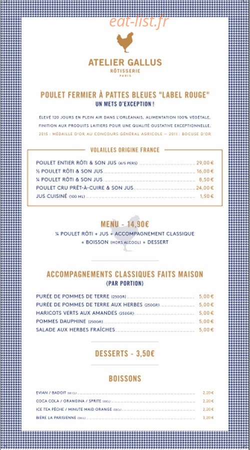 Atelier Gallus — carte page 1