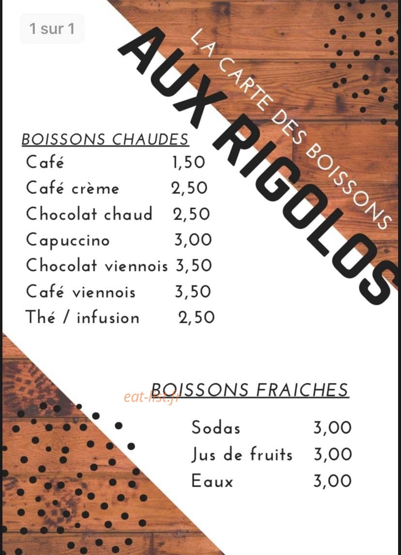 Aux Rigolos — carte page 3