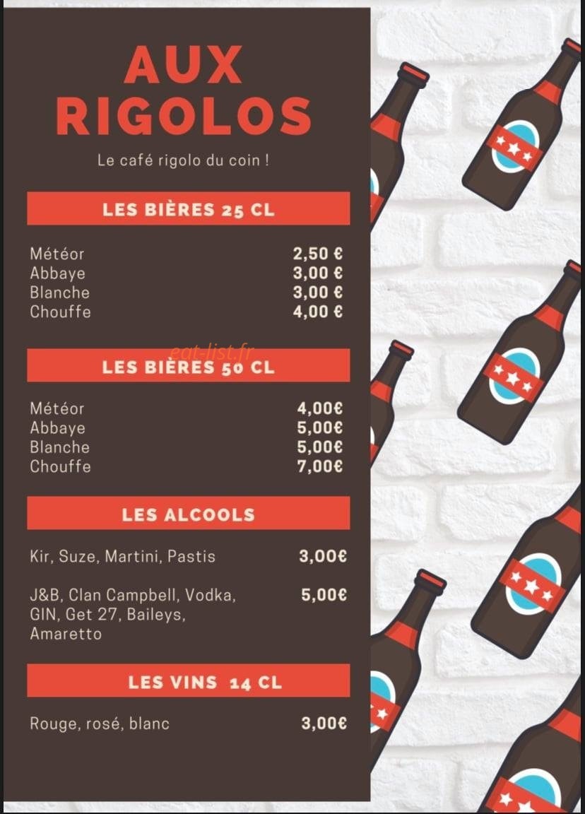Aux Rigolos — carte page 4