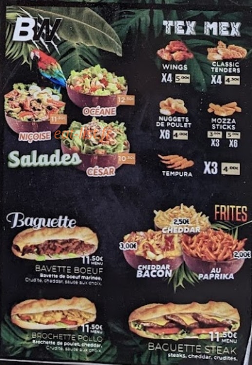 B wild — carte page 3