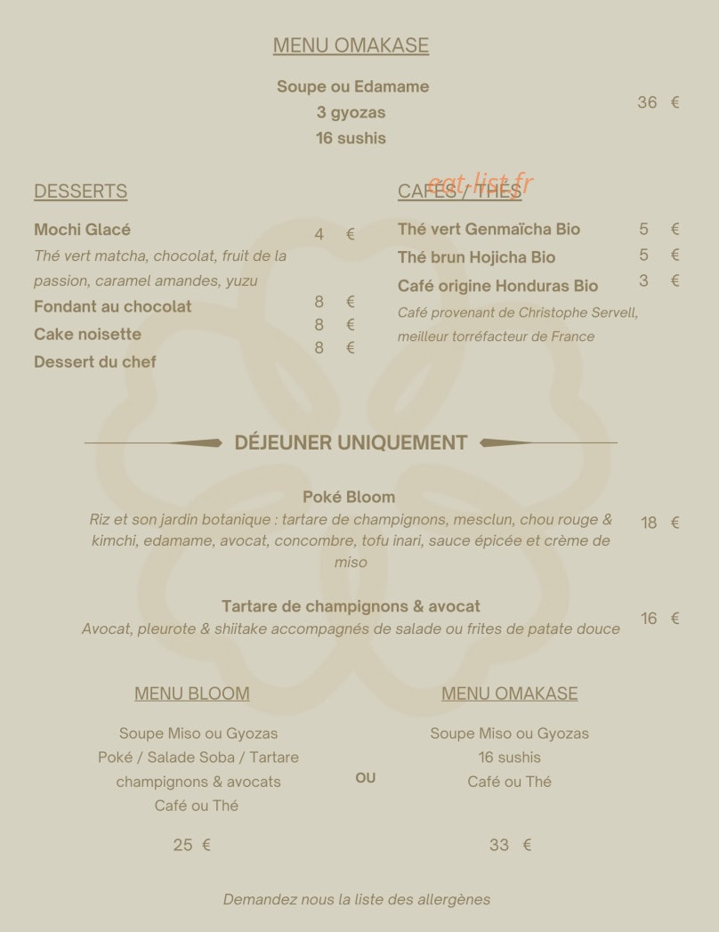 Bloom — carte page 3