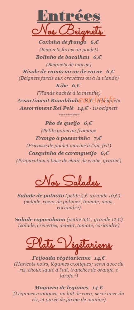 Brasileirinho — carte page 1