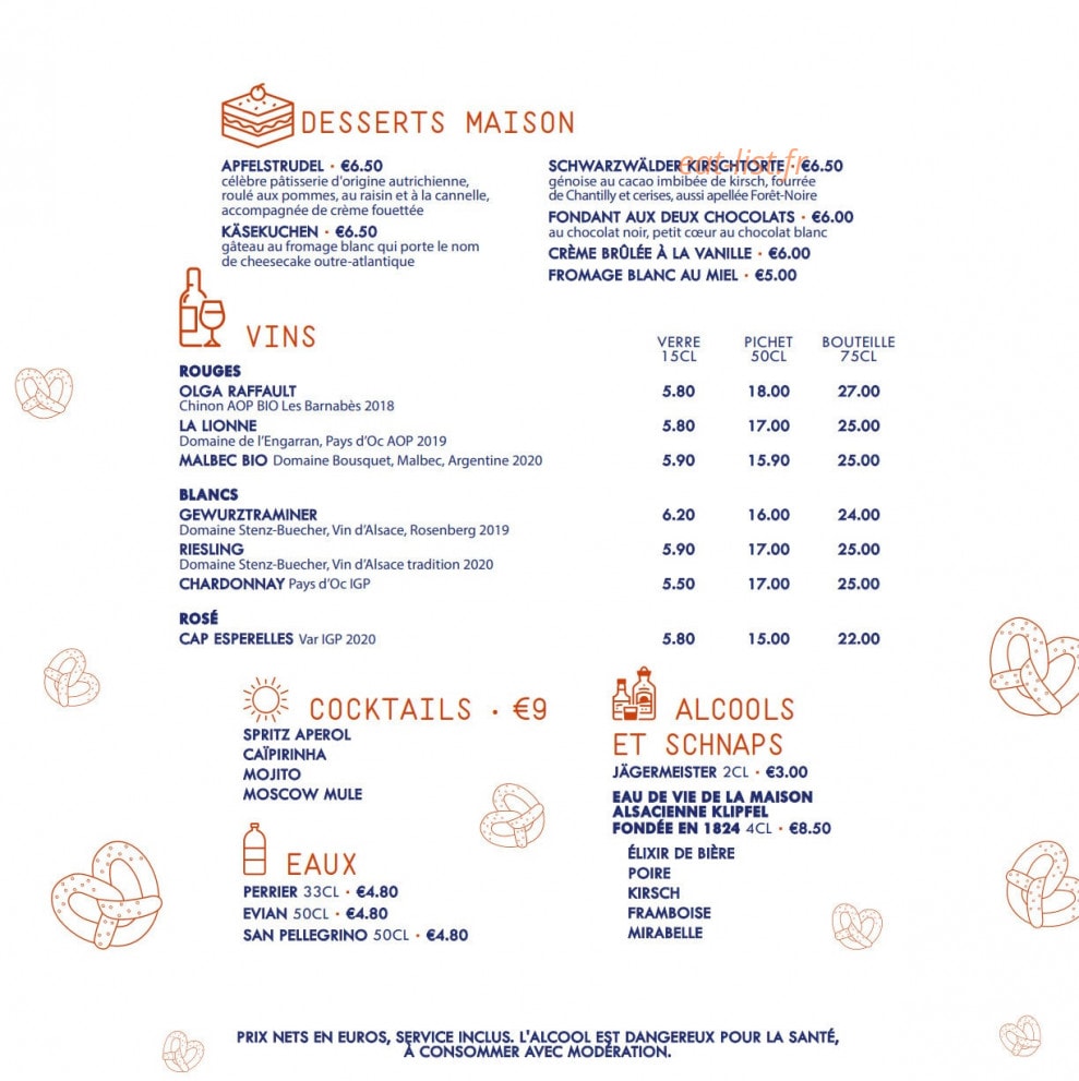 Café biergit — carte page 3