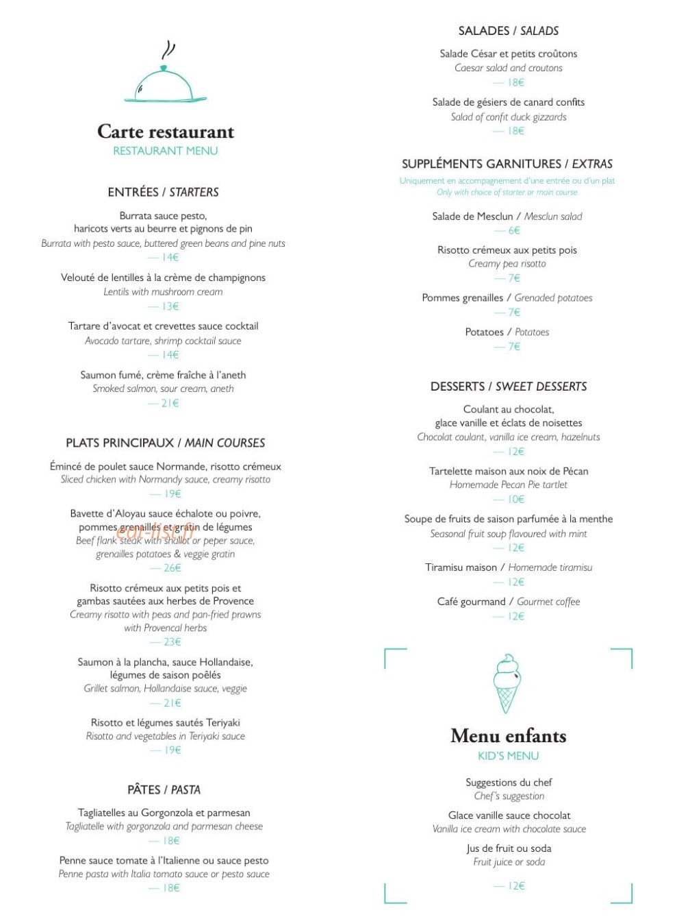 Champs Elysées — carte page 3