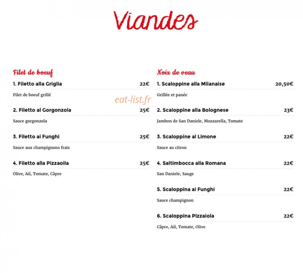 Chez Vincent — carte page 5