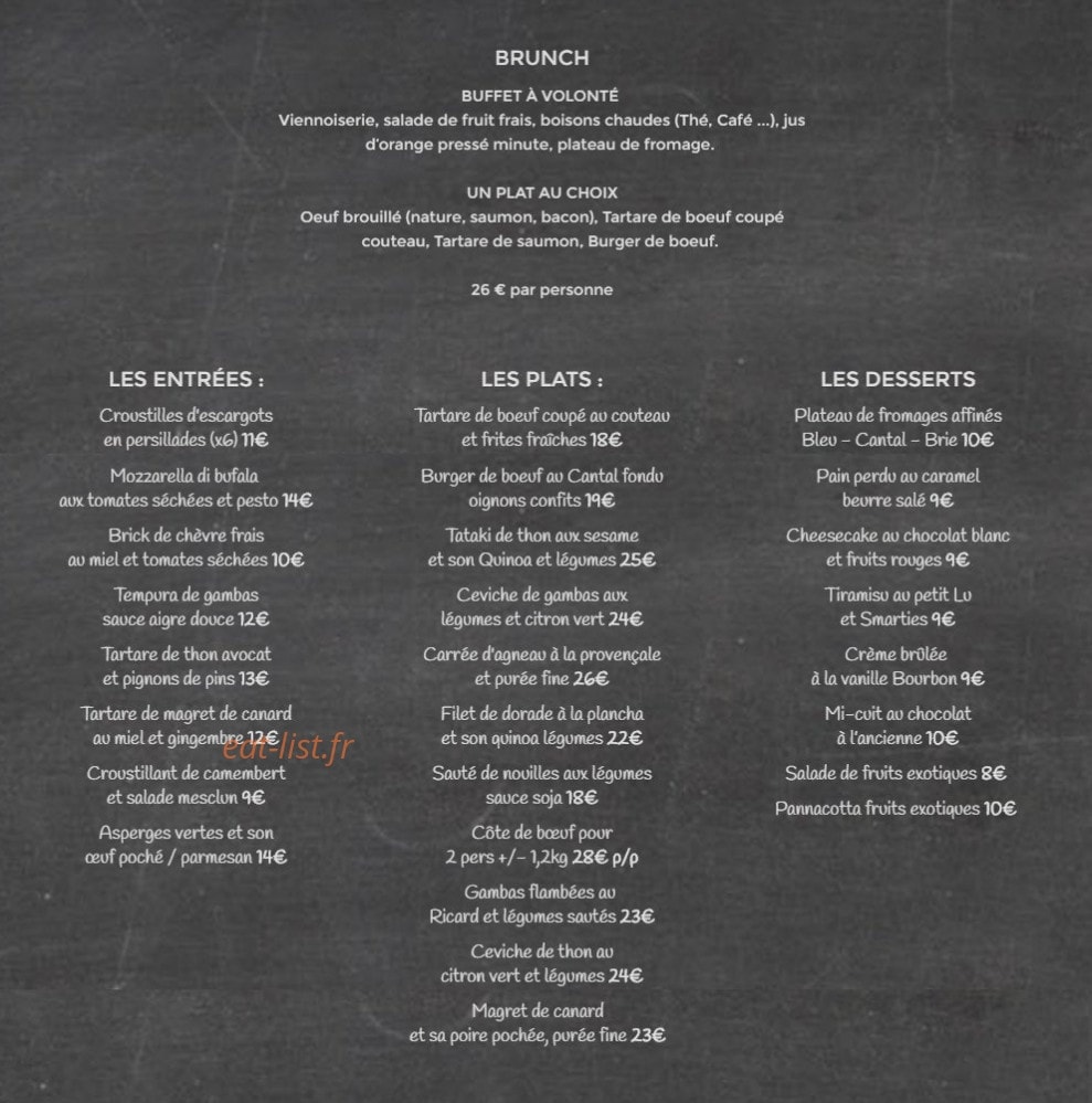 Comme chai nous — carte page 1