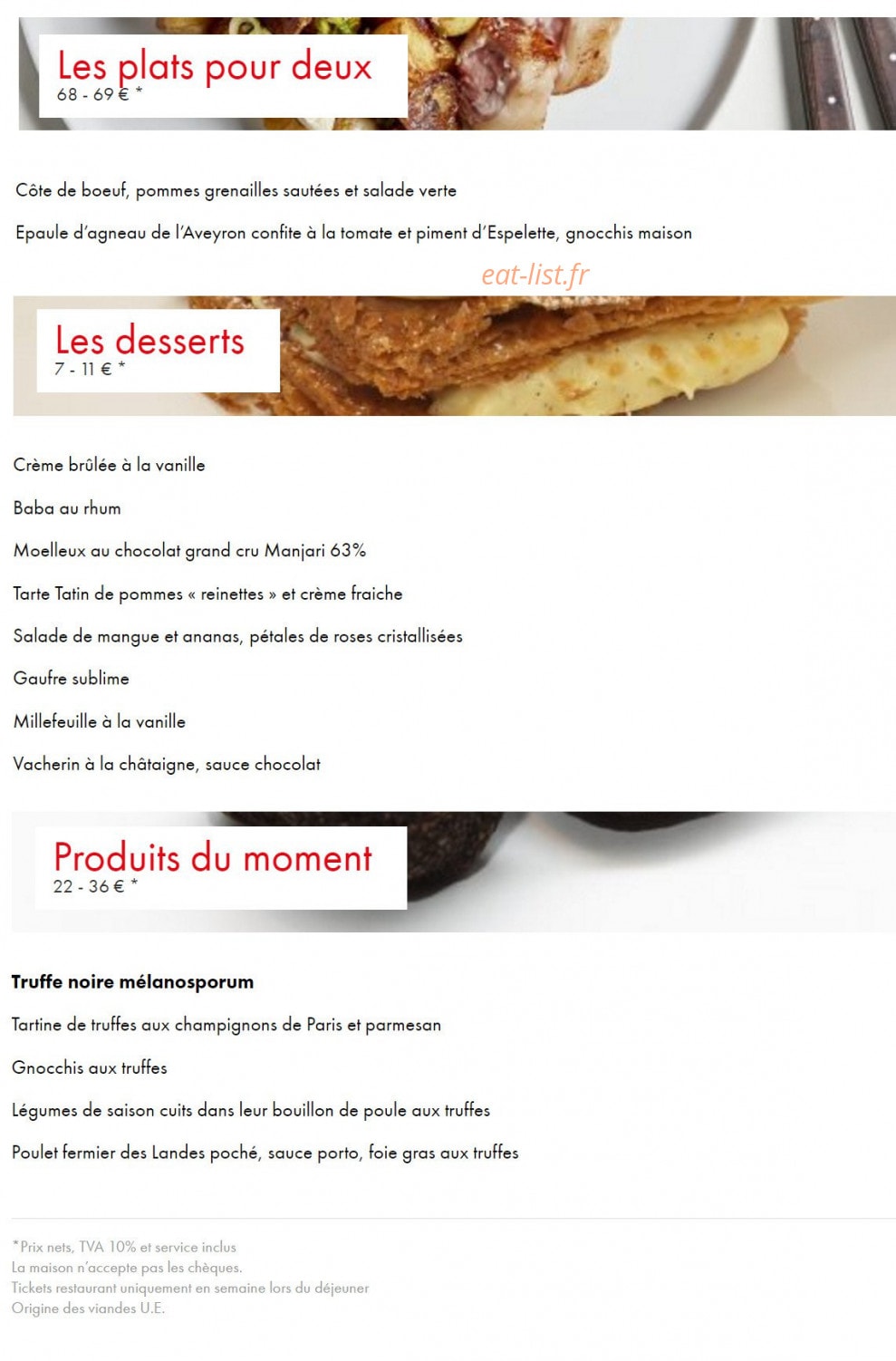 Comme chez Maman — carte page 3