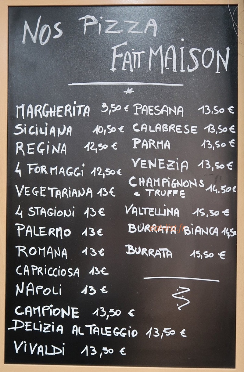 Delizie Italiane — carte page 1