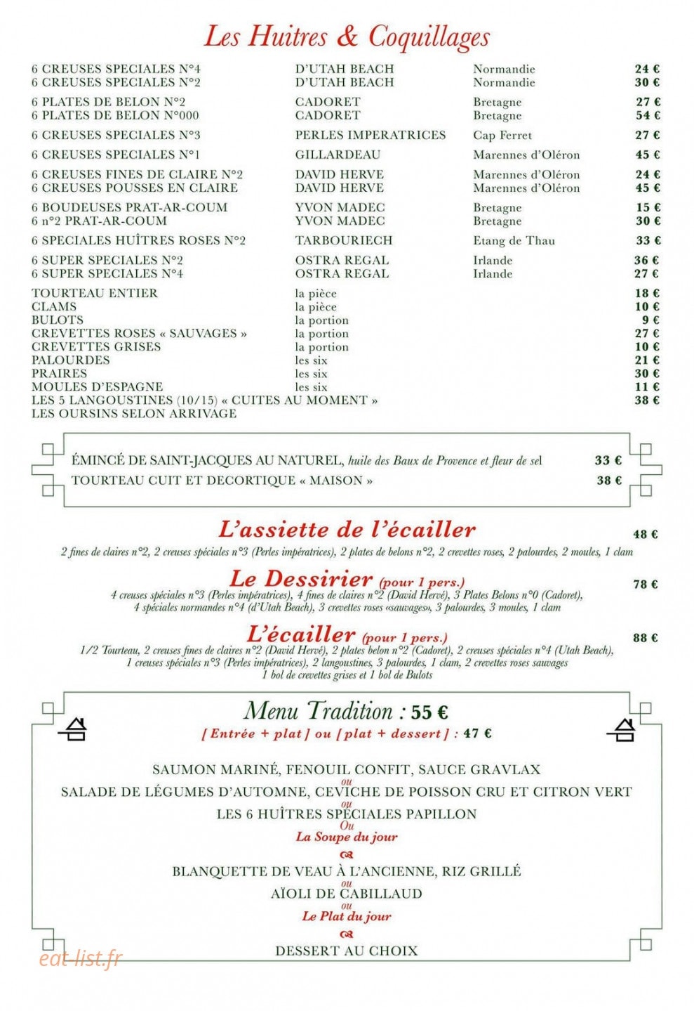 Dessirier — carte page 1