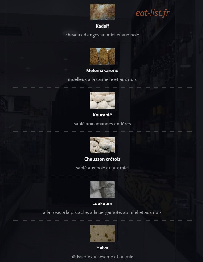Dionysos — carte page 13